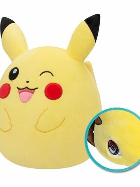 Pokemon Pikachu Yellow Plush Stuffed Animal